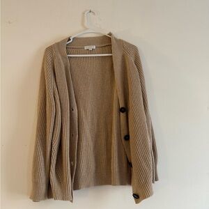 Tan sweater size L
